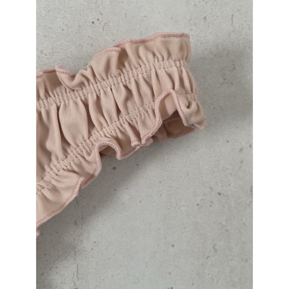 Aila Blue Swim Bikini Bottom Coco Ruffed Swimwear Beach Summer - Picture 4 of 9